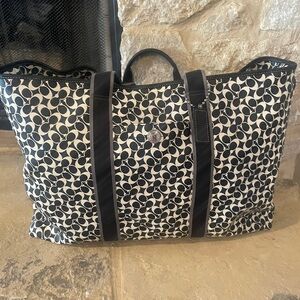 XL Coach Tote